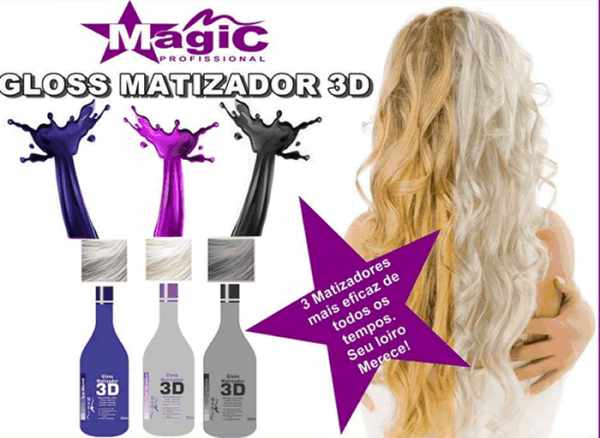 GLOSS MATIZADOR 3D:  5 unid.