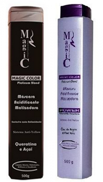 A Máscara Magic Color Trad. e Power 500g. - 10 unid.